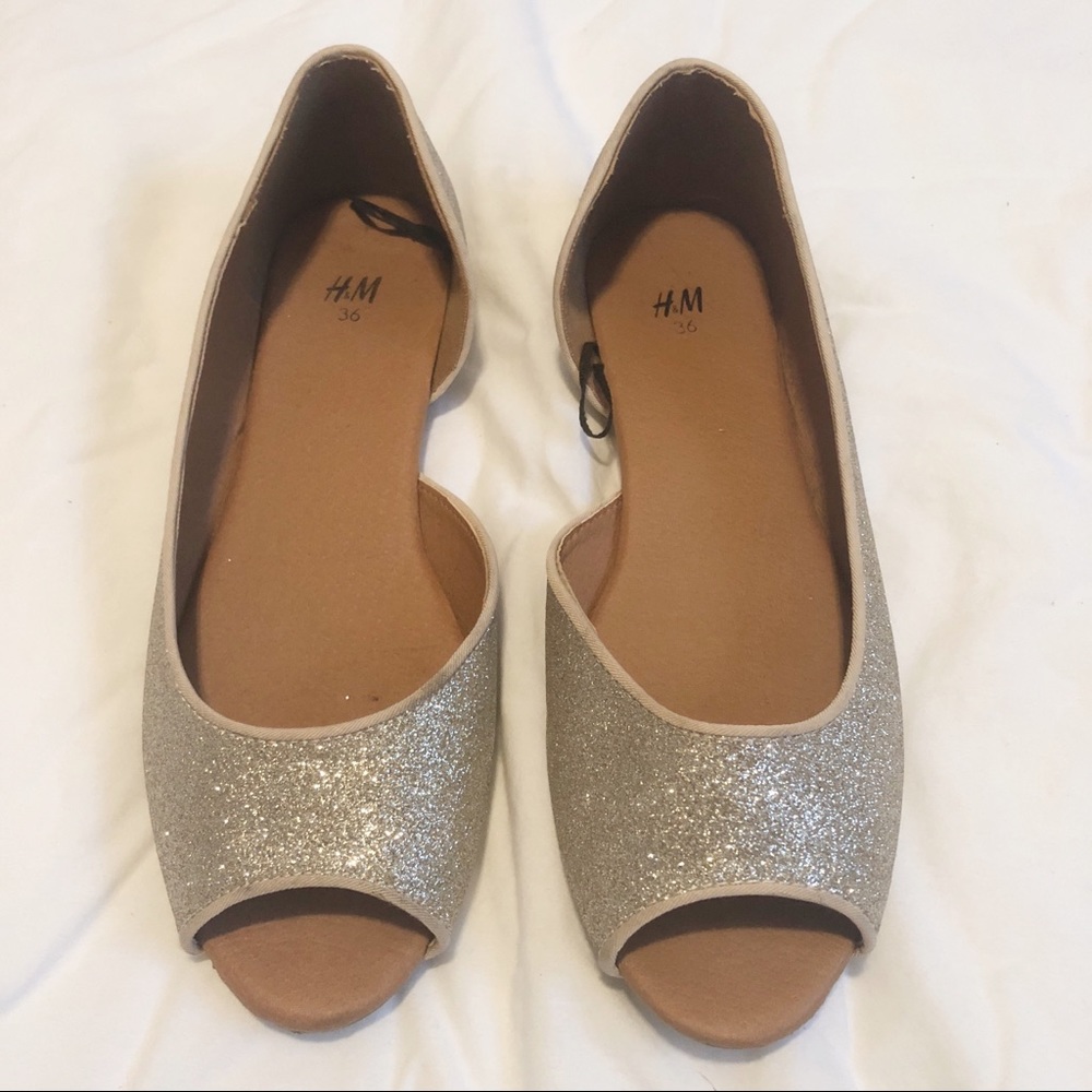 Cute sparkly flats